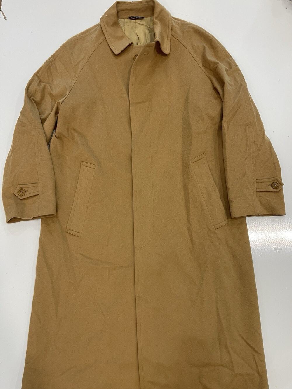 Basile Montenapoleone Milano Made In Italy Cashmere Coat Size 50 GF